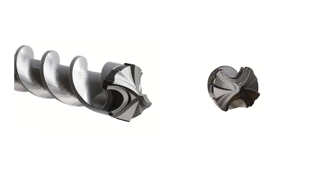 SDS MAX / 10-Leikkuiset betoniterät