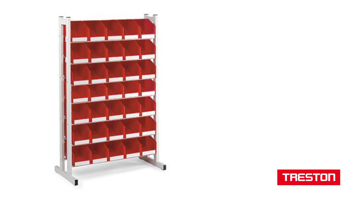 Laatikkoteline 500 x 990 x 1540mm