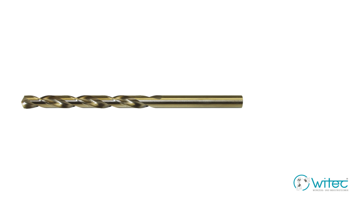 Poranterä DIN 338 HSS-Co5% M35 / Goldfinished