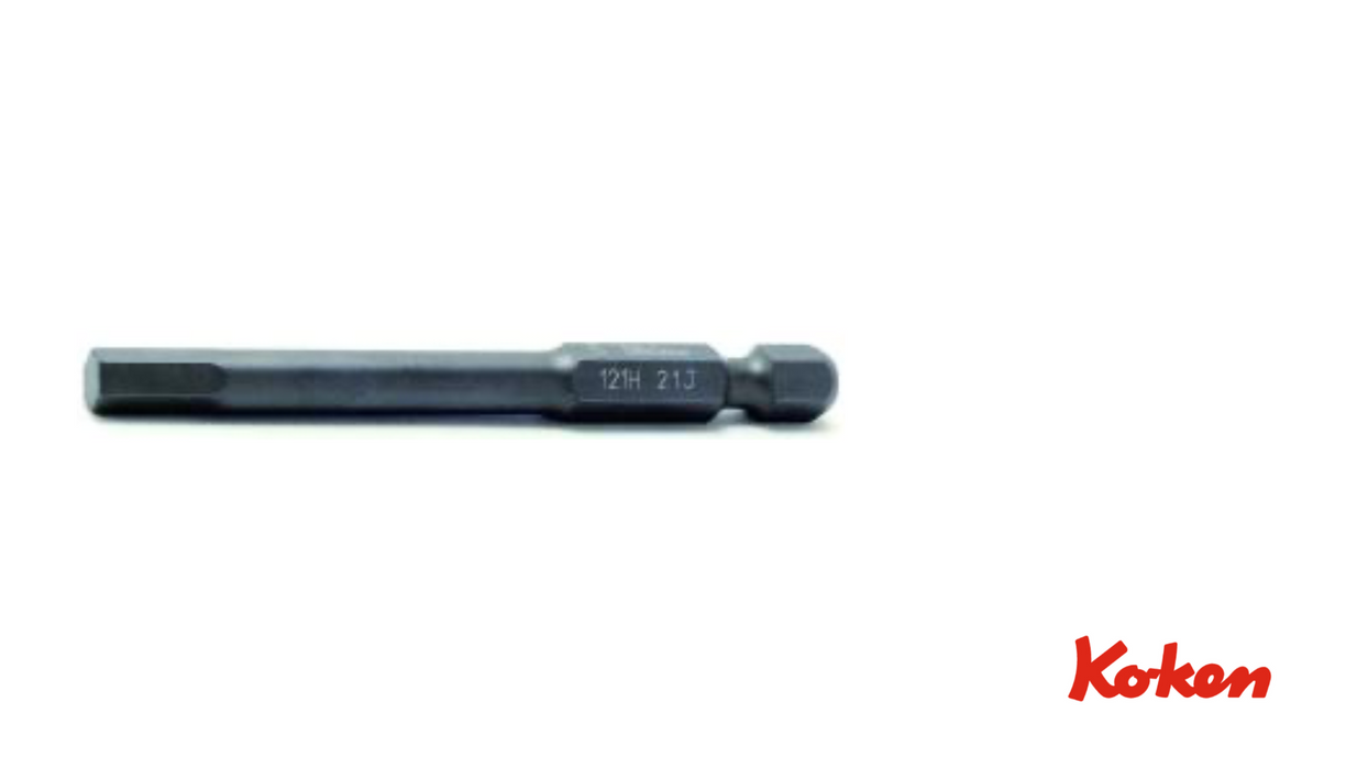 Iskettävät Bitskärjet 1/4" / 6-kolo