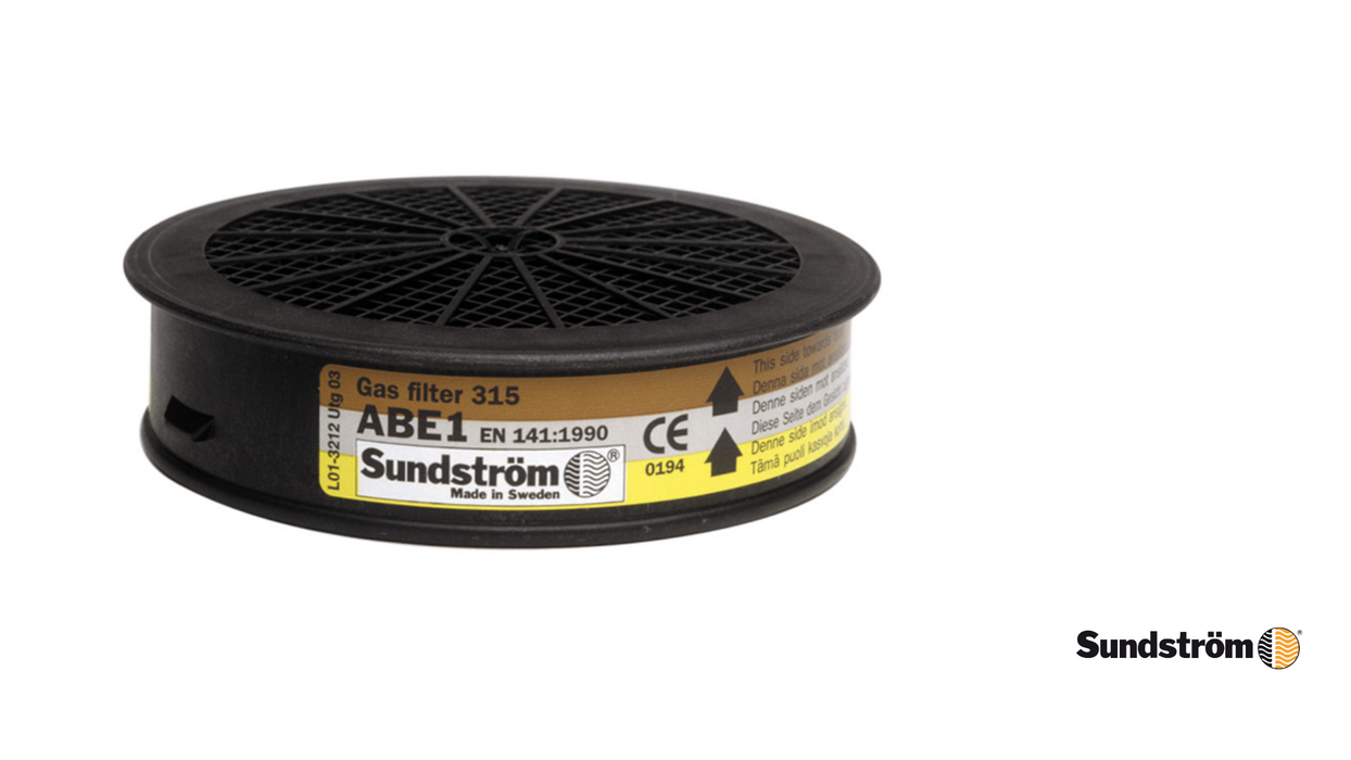Kaasunsuodatin Sundström SR 315 ABE1