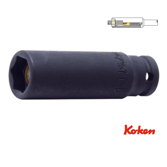 Liukumagneettihylsyt 1/4" / Konekäyttöinen