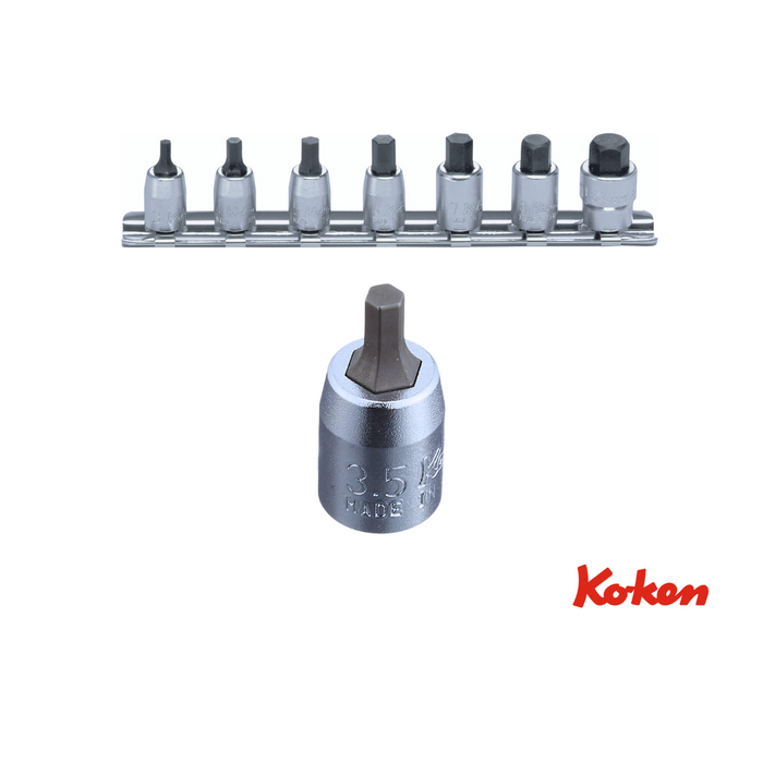 6-kolohylsyt 1/4"