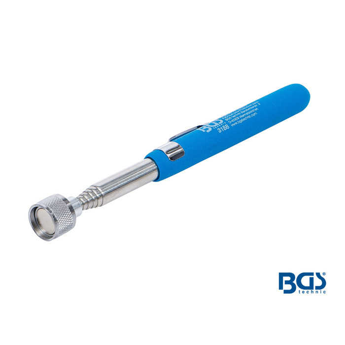 Magneettinostin teleskooppivarrella 3kg / Kärki 15mm / pituus 650mm