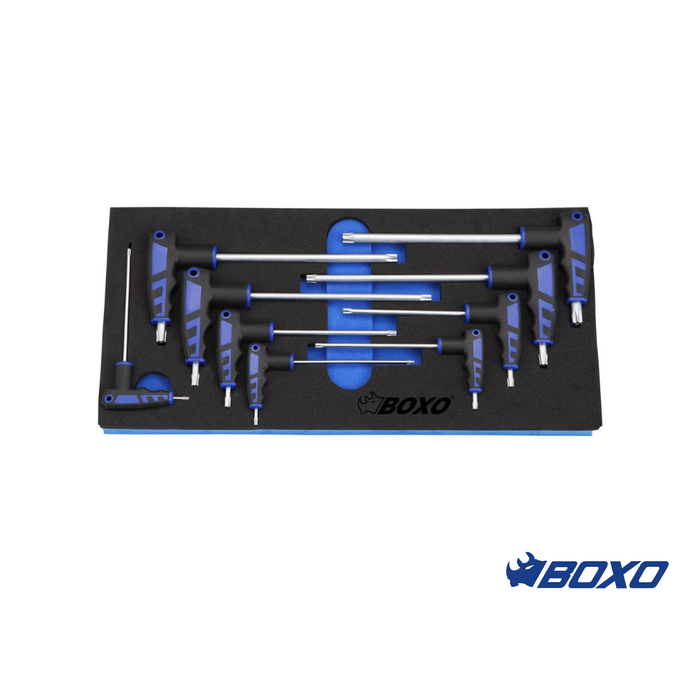 Torx-avainsarja T-malli - Varaston optimointi