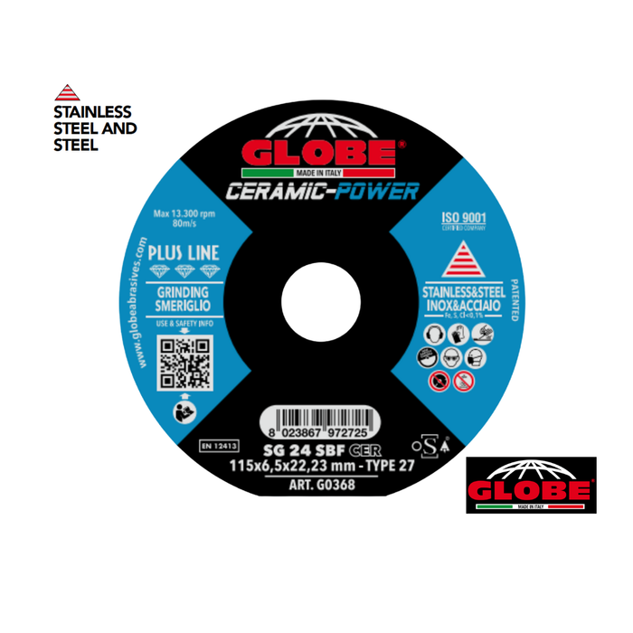 Ceramid Power hiontalaikka / RST + teräs