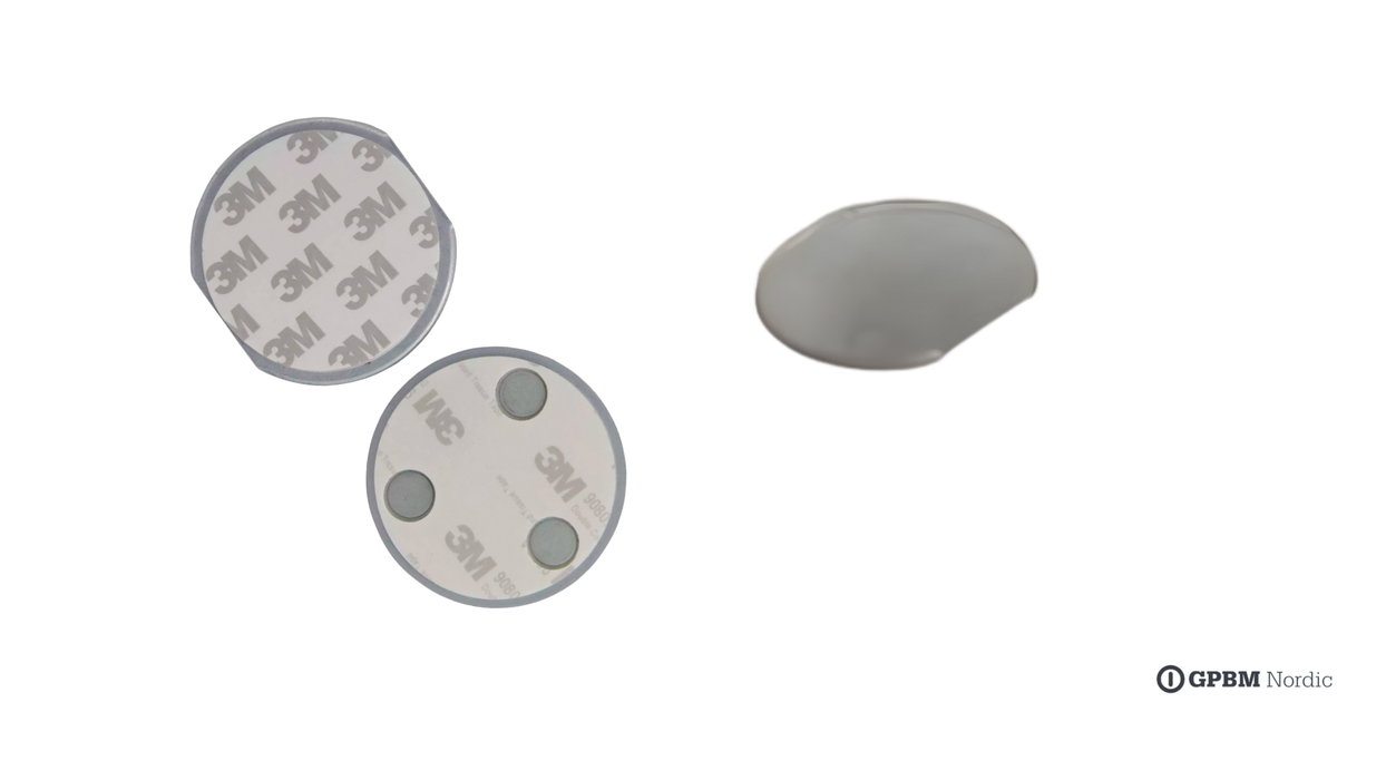 Magneettikiinnike, 2-osainen