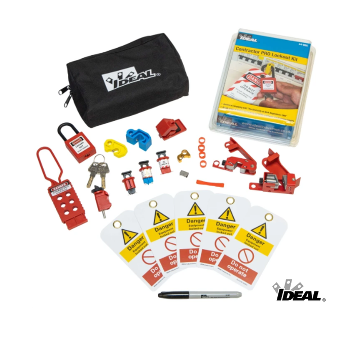 IDEAL Lockout/Tagout KIT - varaston optimointi