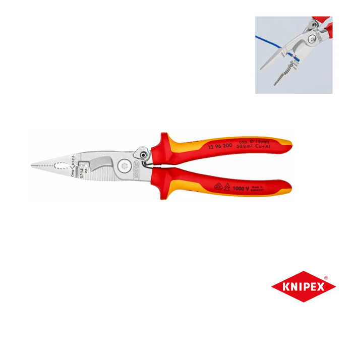 Monitoimipihti 200mm - 6 toimintoa yksissä pihdeissä