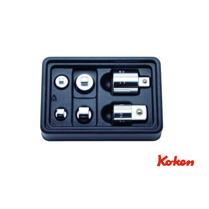 Adapterisarja 1/4" -> 3/4" -> 1/4"  6-os.  - varaston optimointi