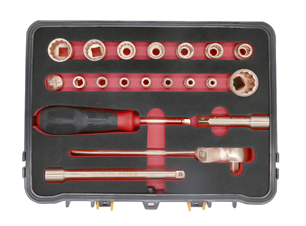 1/4"* 3/8"Dr Socket Set-21pcs BE101D