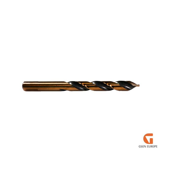 Kobolttiporanterä TurboStep HSSE-Co5% / DIN 338 / 3-Flats Shank