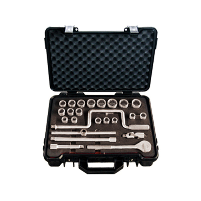 Stainless 1/2"Dr Socket Set-24pcs ST8513