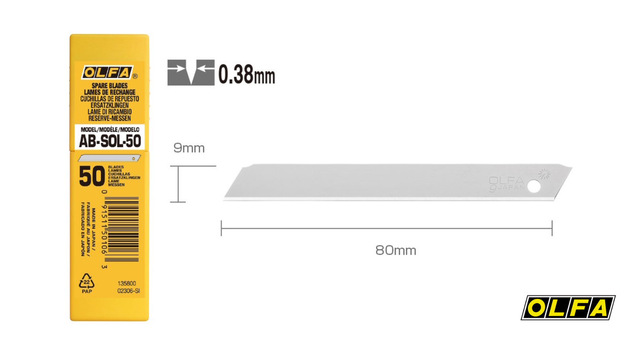 RST Katkoteräveitsi ( ilman katkoja ) / 9mm RST